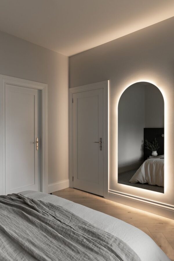 White Mirror For Dance Studio, Full length Mirror, Wall Mirror